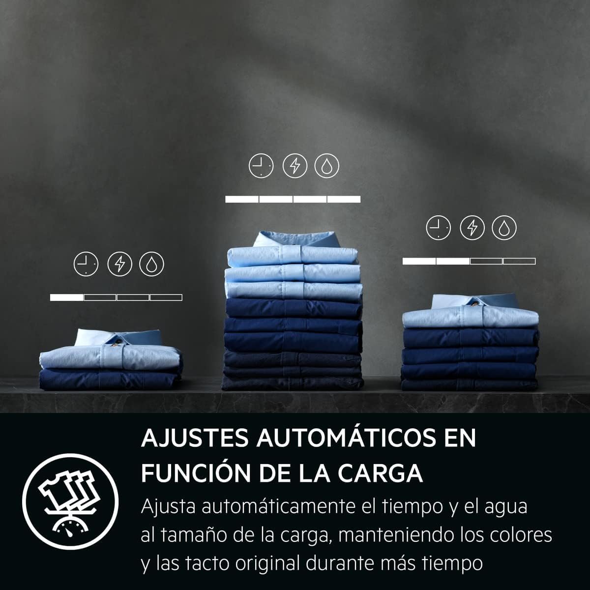 AEG LFR6114O4B Lavadora de Libre Instalación, Carga Frontal, 10 Kg, 1400 rpm, Motor Inverter, Programa antibacteriano, Programas a Vapor, Programa Rápido, LCD, Serie 6000, Blanca, Clase A