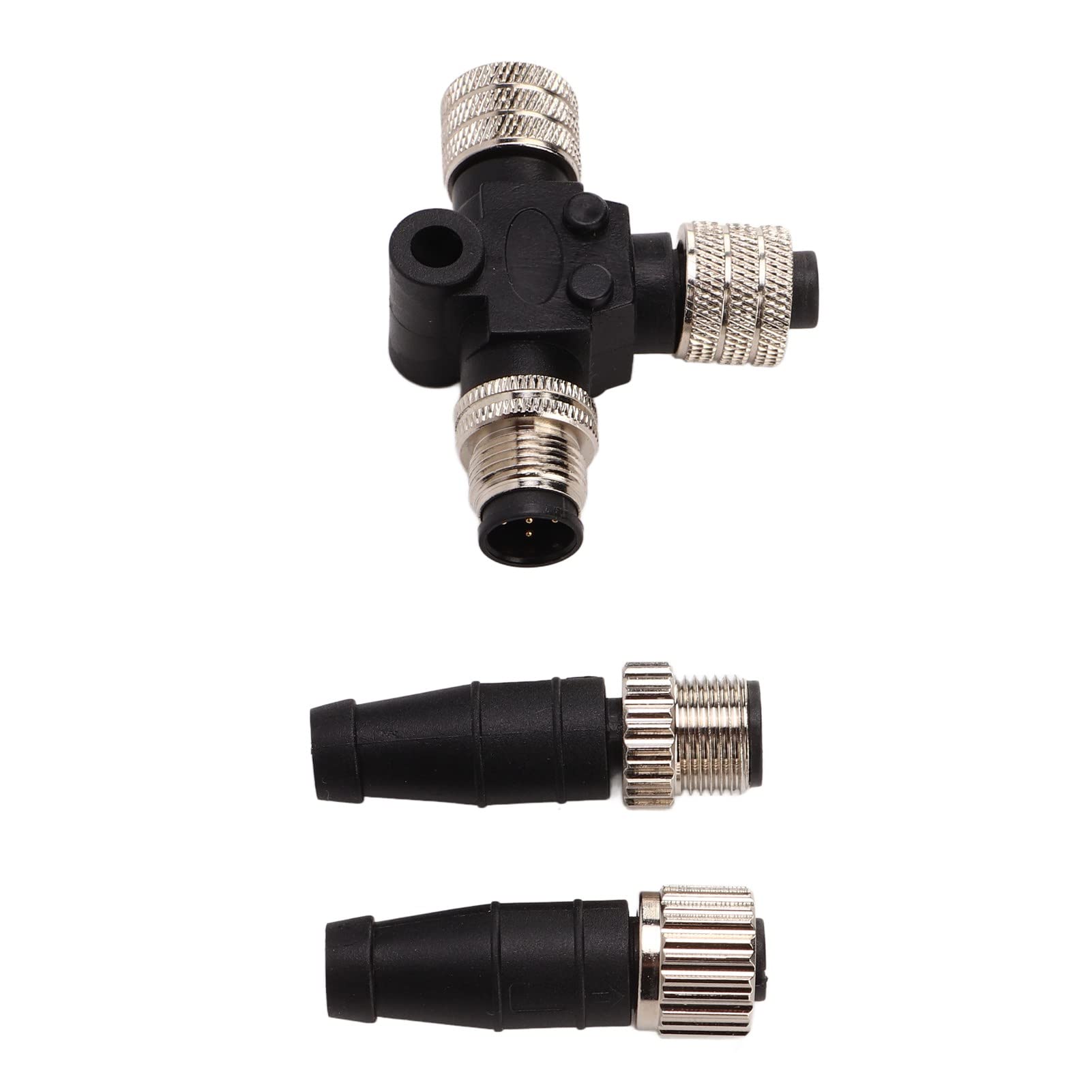 Pongnas Set di Terminazioni a 5 Pin con Connettore a T NMEA 2000 N2K Maschio Femmina per Simrad
