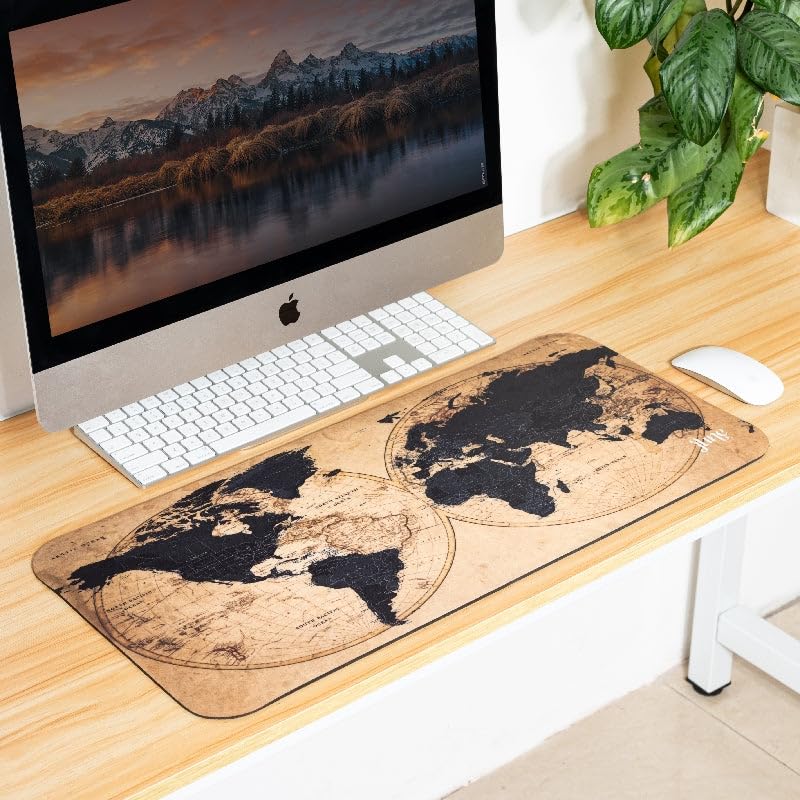 Antique Map Versatile Desk Mats