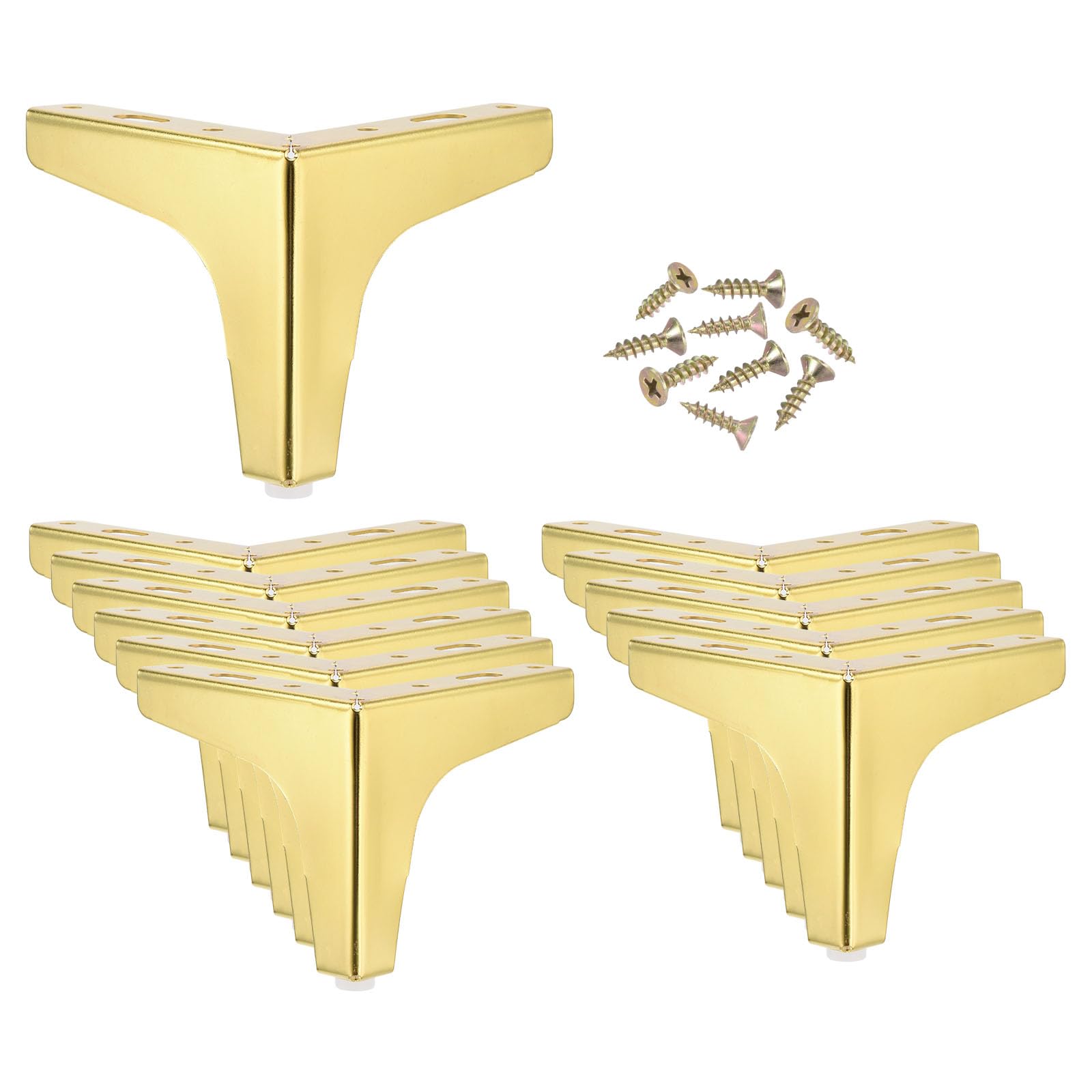 PATIKIL Metal Furniture Legs 4 Inch