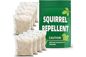 Squirrel Repellent for Yard, Indoor & Garden - Keep Squirrels Out