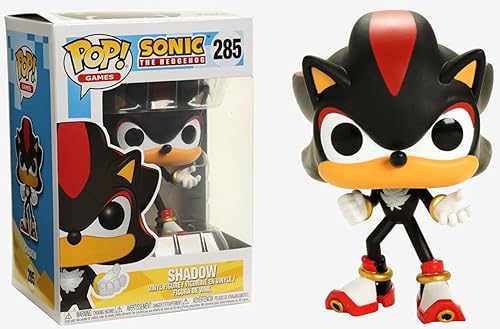 Miniatura 5 de POP Sonic The Hedgehog - Figura de vinilo Shadow Funko (paquete con funda protectora de caja compatible), multicolor, 3.75 pulgadas