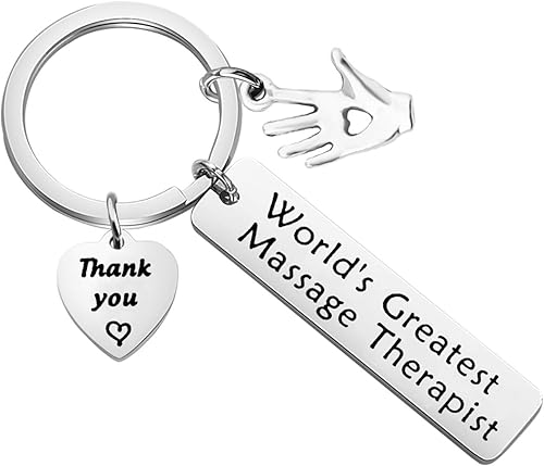 WSNANG - Llavero para masajista y terapeuta de masaje, regalo para masajista