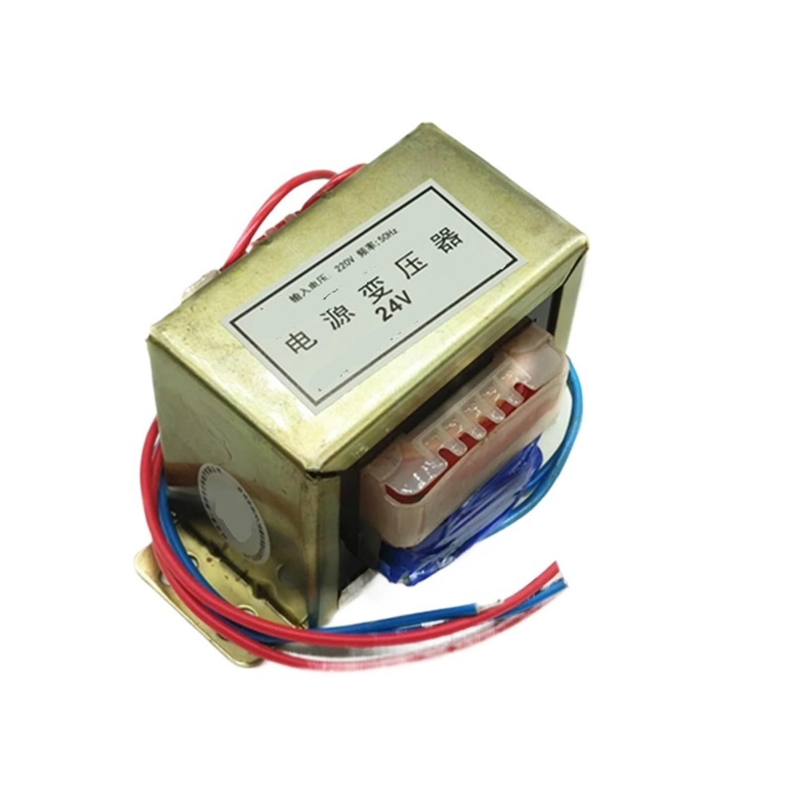 Transformateur de puissance EI76 80VA tension AC 220V vers 24V 3A pour alimentation électrique