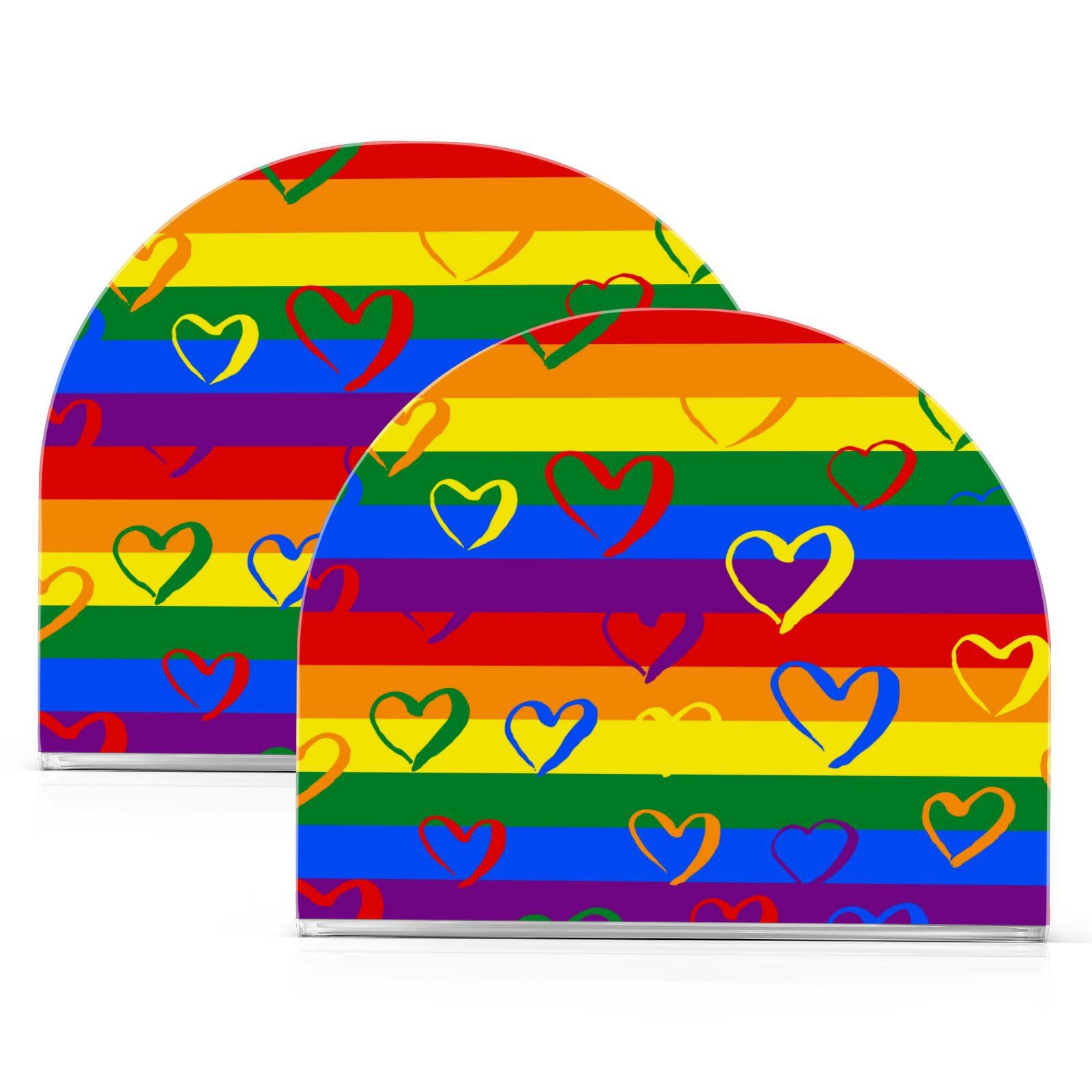 Porte-serviettes Pride en acrylique pour stopper le désordre de table