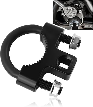 3/8" Drive Inner Tie Rod Removal Tool with U-Shaped Teeth,Anti-Slip Inner Tie Rod Tool for Quick Dismantle & Installation,Universal Ties Rods End Tools for Cars,SUVs,Trucks