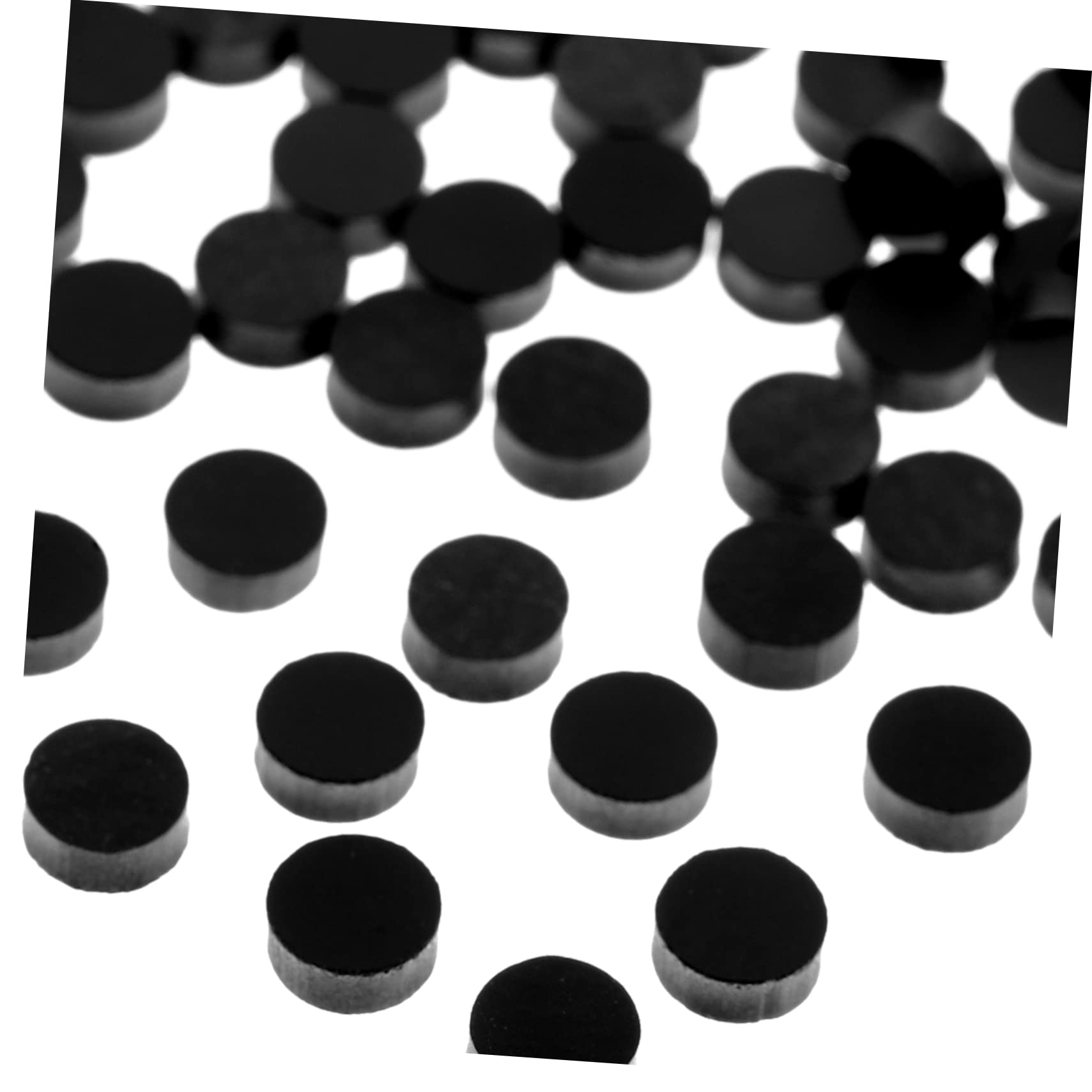 Levemolo 2sets Fretboard Parts Guitar Fret Inlay Dots Round Acrylic Dots for Folk Guitar Accessories 100pcs*2