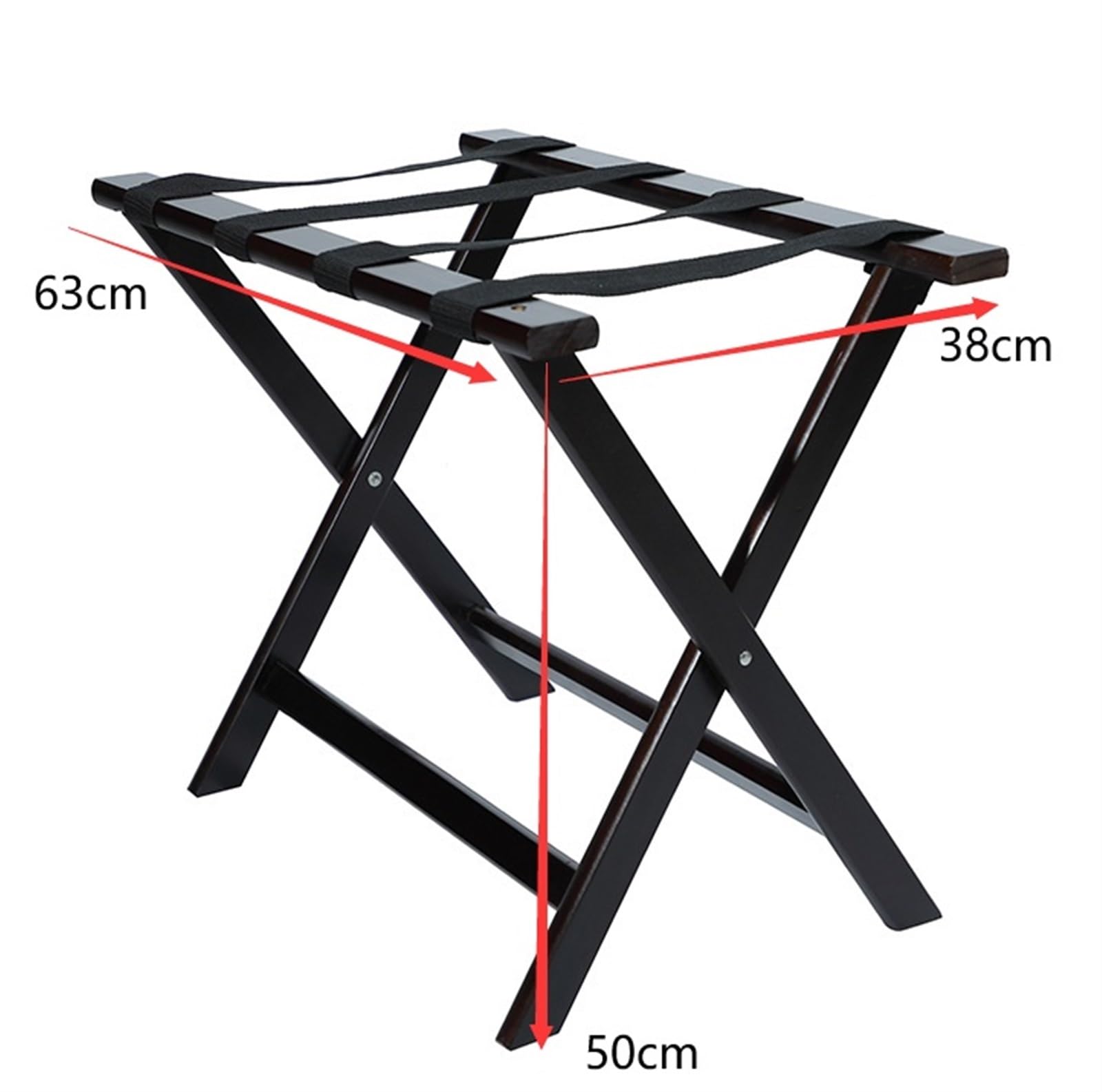 Portaequipajes Soporte Para Maletas Estantes De Equipaje De Madera Del Hotel Estante Plegable Del Almacenamiento Del Estante De Equipaje Para El Dormitorio De La Habitación De Huéspedes Portaequipajes