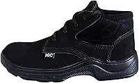 Coturno Botina Bota Couro Legitimo Trabalho EPI Segurança CA Bico PVC Masculino Feminino Unissex MXC BRASIL