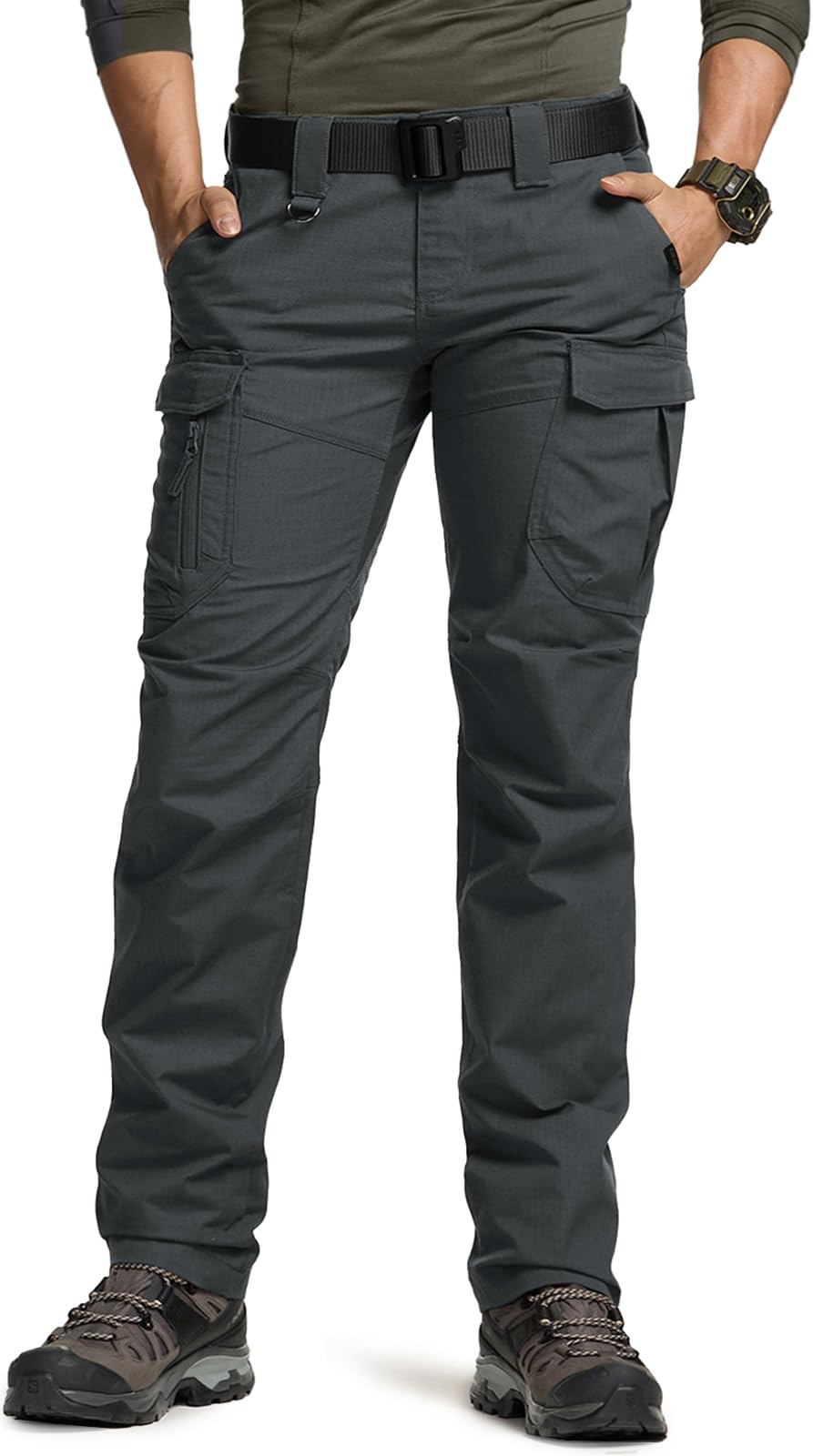 CQR Women's Flex Stretch Tactical Pants