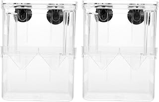 POPETPOP 2 Peças Caixa De Criação De Peixes Caixa De Criador De Aquário Para Incubação De Tanque De Peixes Incubadora Caixa De Incubação De Tanque De Peixes