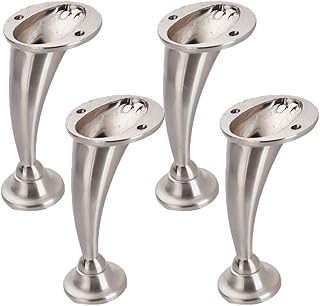 Furniture Leg Sofa Legs 4pcs Furniture Legs Metal Table Legs Furniture Feet Zinc Alloy Feet Replacement Furniture Risers Legs Couch Legs Sofa Desk Legs Bed Cabinets Risers