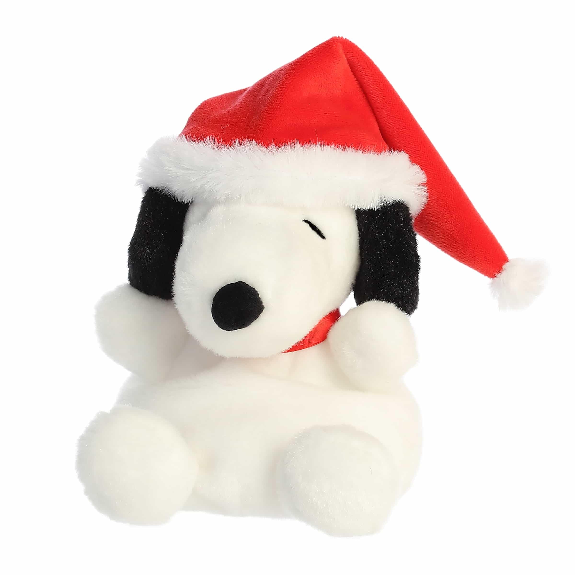 Amazon.com: Aurora® Festive Peanuts® Santa Snoopy Palm Pals