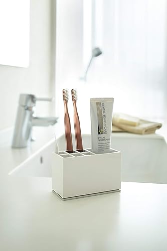 Miniatura 2 de Yamazaki Porta cepillo de dientes, ABS, blanco, talla única