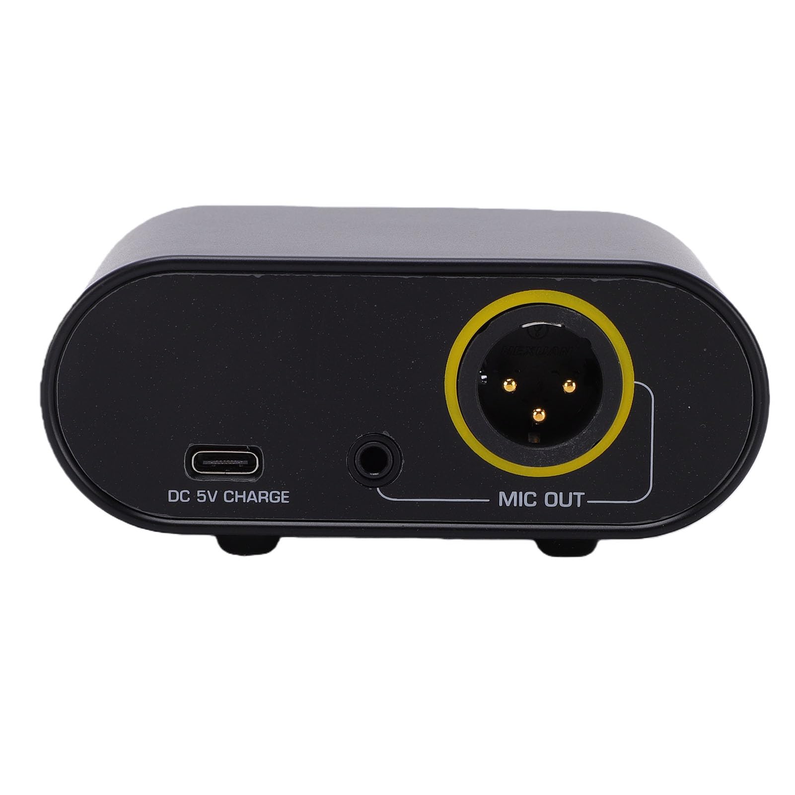 Jectse Preamplificatore Microfonico Regolabile Amplificatori Microfonici Preamplificatore con Guadagno 28dB Alimentazione 48V Doppi Ingressi XLR per Microfono Dinamico a Condensatore