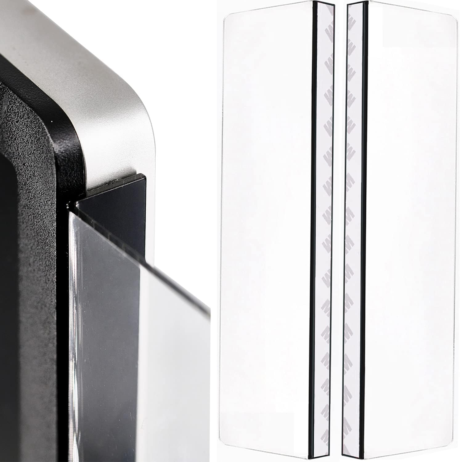 2 Pack Computer Monitor Memo Board for No Edge Monitors,Monitor...