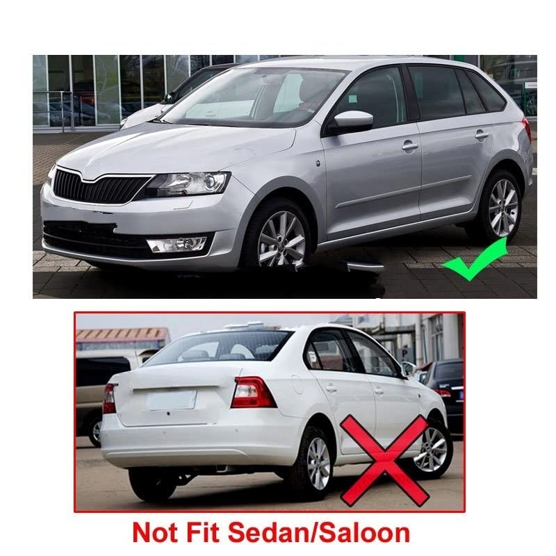Garde-Boue Skoda Rapid Spaceback Voyagez Propre en Famille 2013-2018 - 2