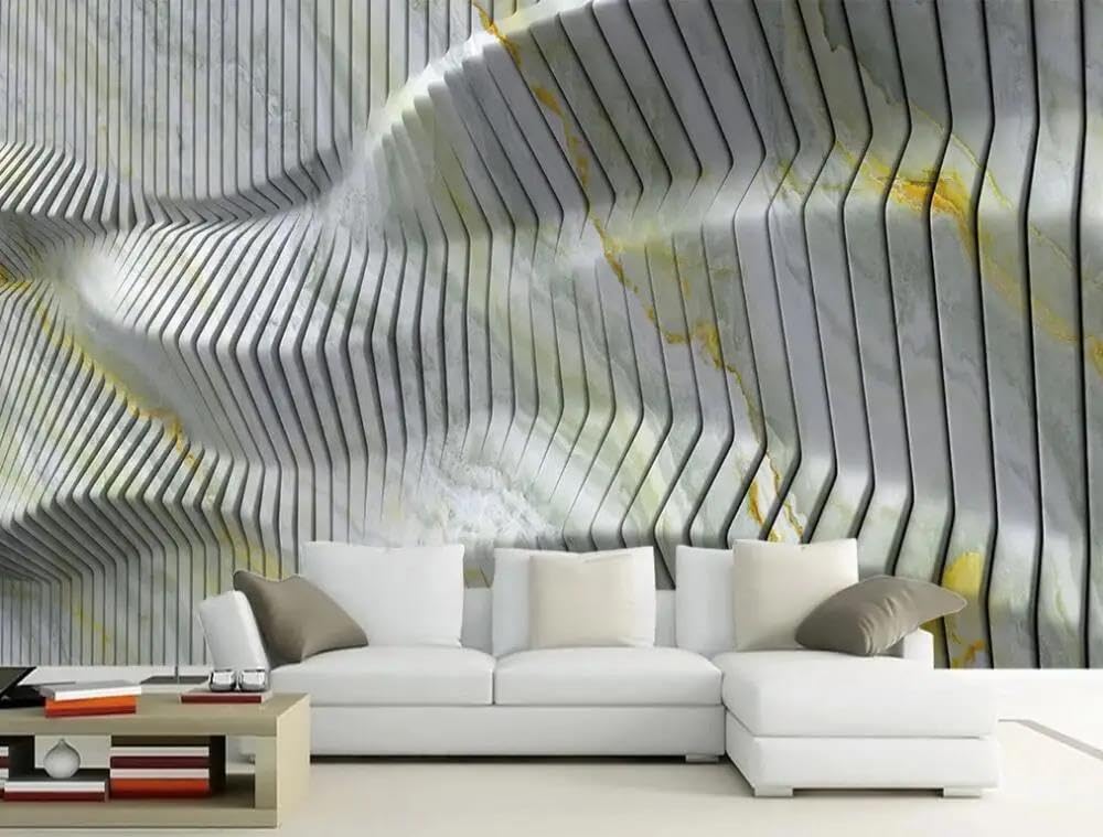Papier peint 3D ILIYA pour décorer un mur de chambre parentale