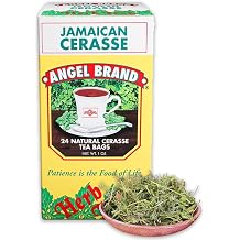 Angel Brand Cerasse Tea Bags Jamaican 24 Bitter Melon Tea for Detox. - Most popular teas in Jamaica with Health Benefits and Delicious Flavor Profile