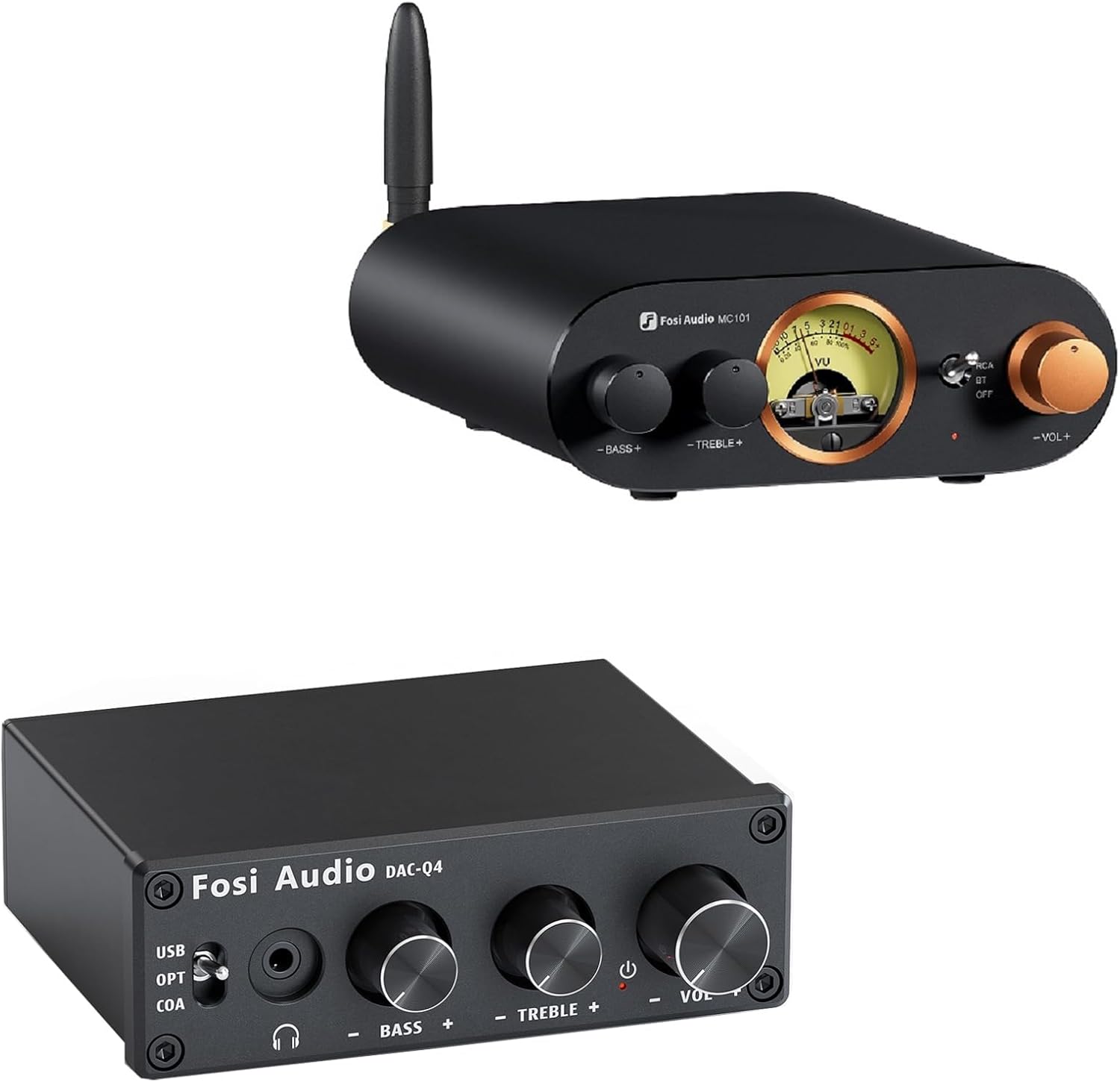 Fosi Audio MC101 Bluetooth ステレオアンプ 100W*2 ホームオーディオ