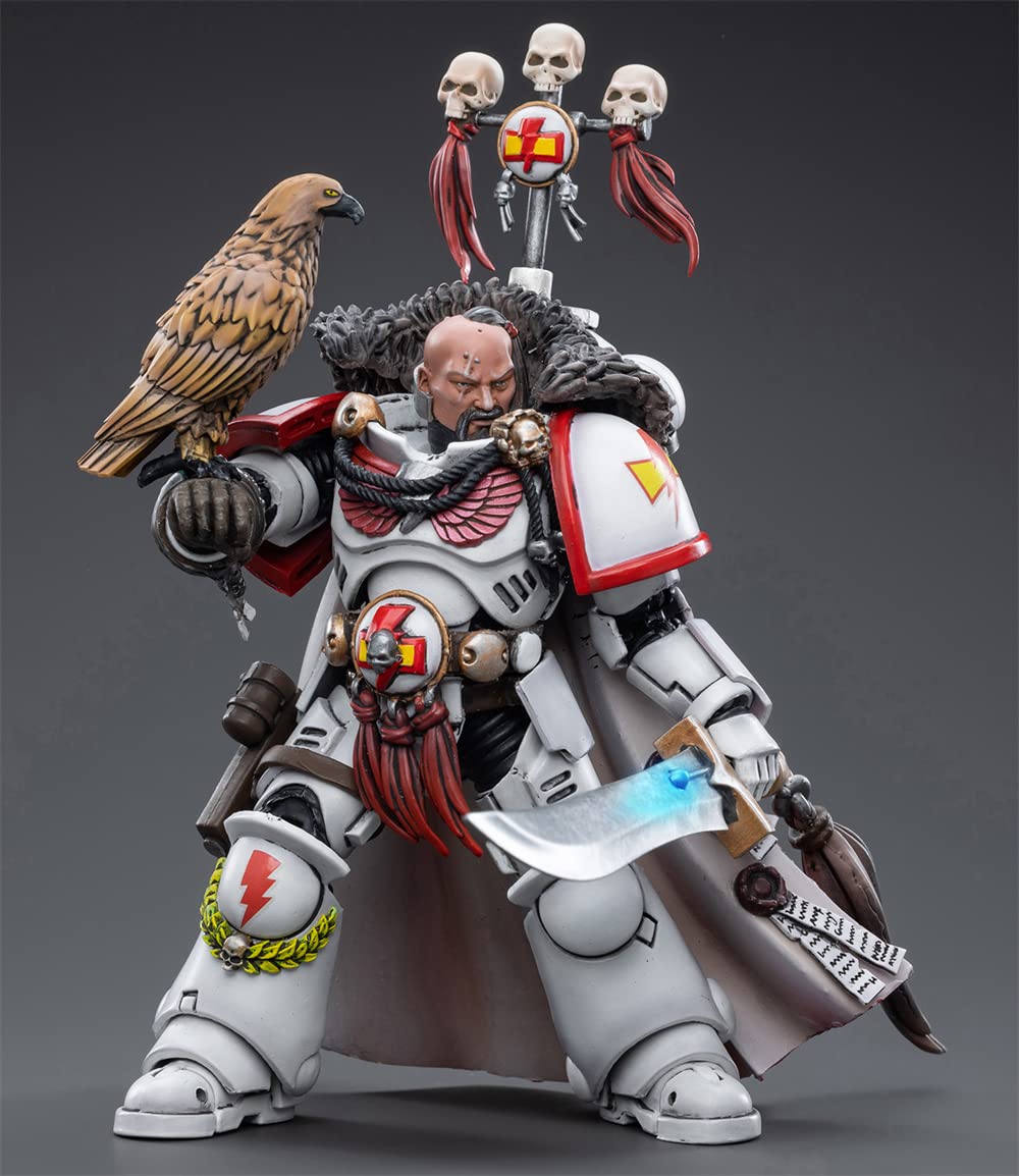 HiPlay JoyToy Warhammer 40K White Scars Captain Kor'sarro Khan 1