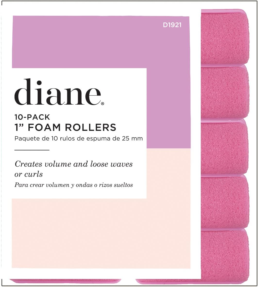 Foam Rollers, Pink, 1 Inch