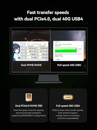 Miniatura 6 de MINISFORUM Venus UM790 Pro Mini PC AMD Ryzen 9 7940HS Barebone con AMD Radeon 780M, 4X USB3.2, 2X USB4, 2xHDMI 2.1, 2X PCIe4.0, Wi-Fi 6EBT5.3, RJ45