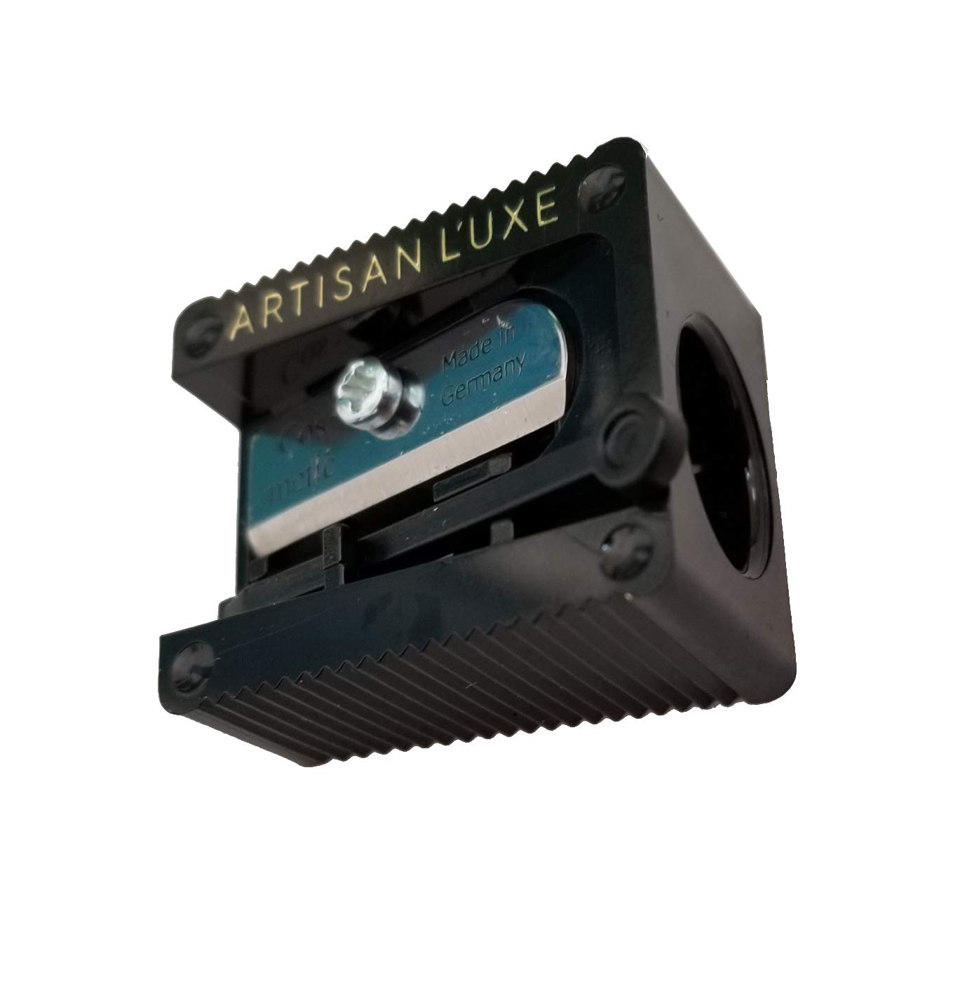 Artisan L'uxe Beauty Eye Pencil Sharpener - Designed Specifically to Sharpen Our Jumbo Velvet Eyeliner Pencils - Precision Dual European Blade, Professional Quality : Beauty & Personal Care