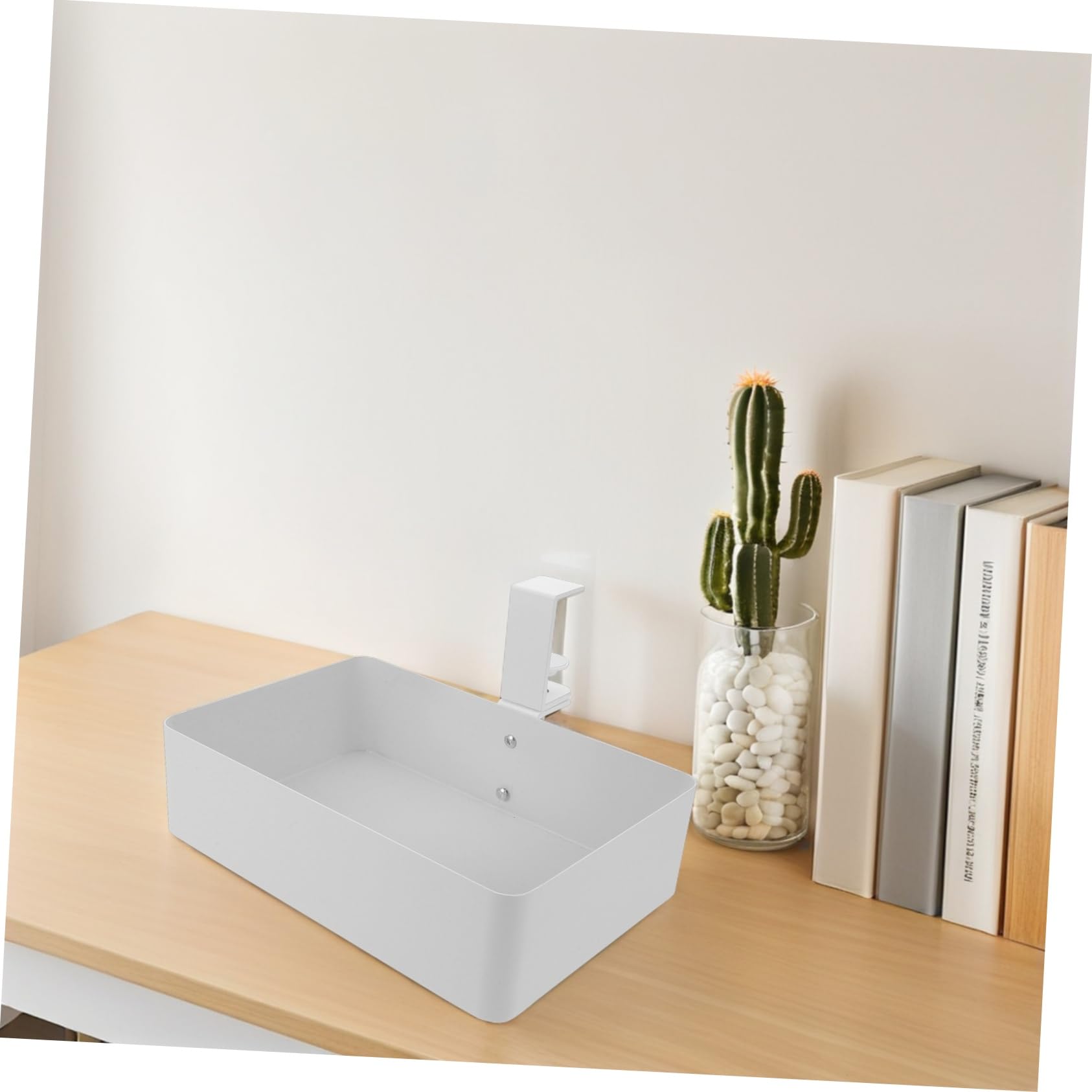 Cestini Portaoggetti Sospesi in Metallo Organizer Per Montare Sullo Scaffale Contenitori Sottolavello Rastrelliera Portaoggetti Da Cucina Nascosti Per Piccoli Spazi