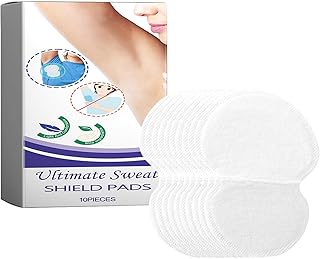 アンダーアーム スウェット パッド | 10枚 見えない 制汗 ガード | 脇 パッド 汗 用 - ニオイ 対策 ボディ ケア 敏感肌 対応 ドレス アンダーシャツ 個人 ケア 用