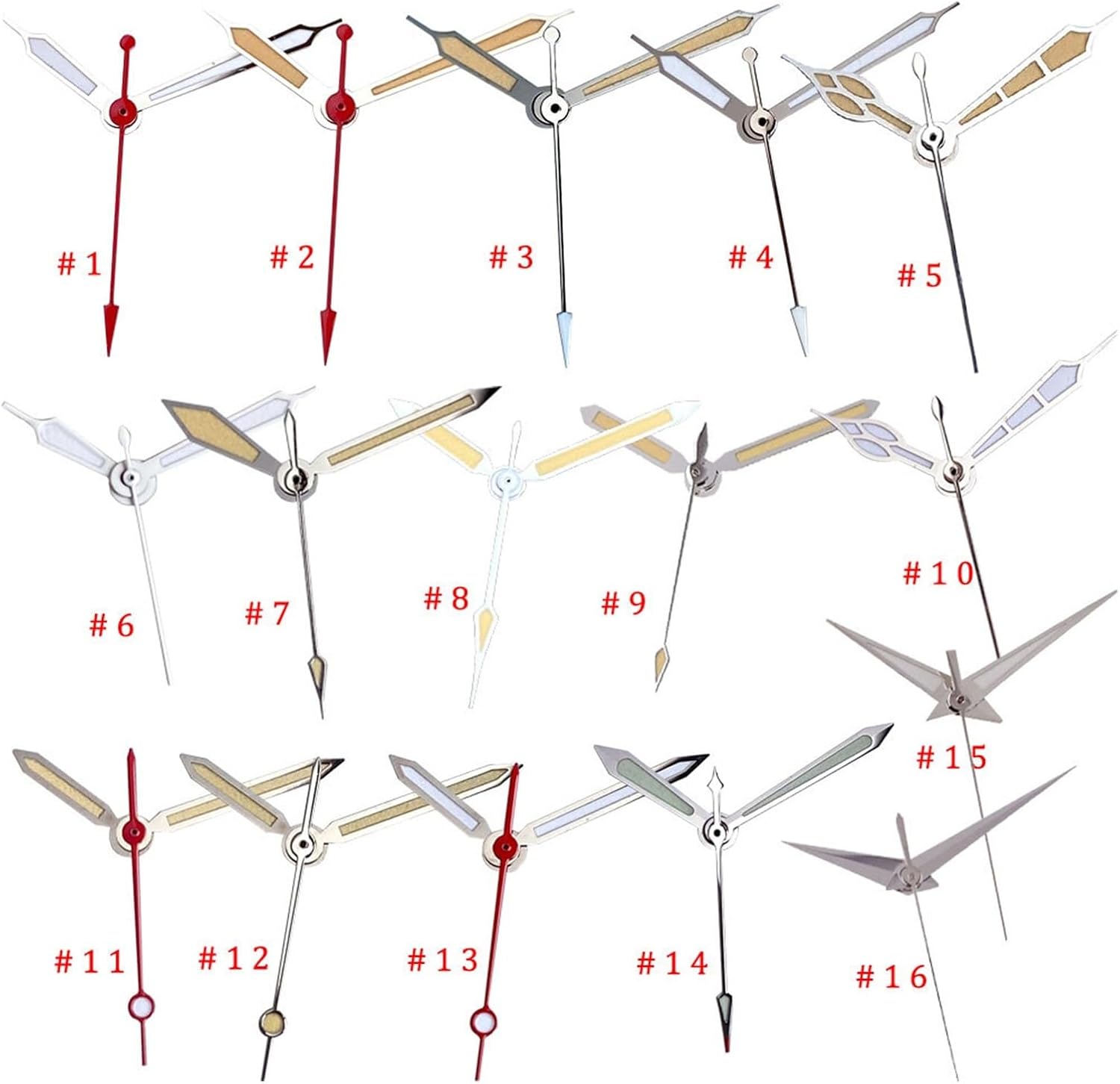 1PCS 16 Styles Fit NH35 NH36 NH38 Automatic Movement for 28.5mm-29mm Dial Watch Parts(13)
