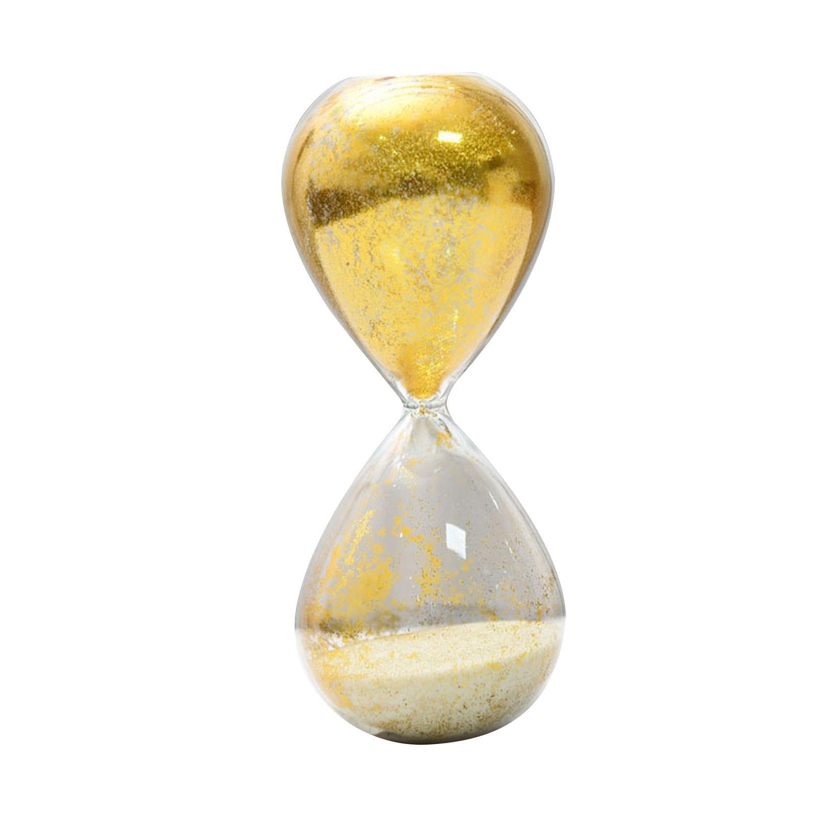 KIOALXZ Sand Clock Hourglass Timer 30 Minutes Clear Decorative Timer Sturdy Visual Timekeeping Can Be Used As Home Decoration And Is Often Used In Kitchen.