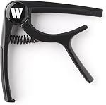 WINGO Guitare Capo pour guitares acoustiques et électriques, Ukulele, Mandolin, Banjo - Noir.
