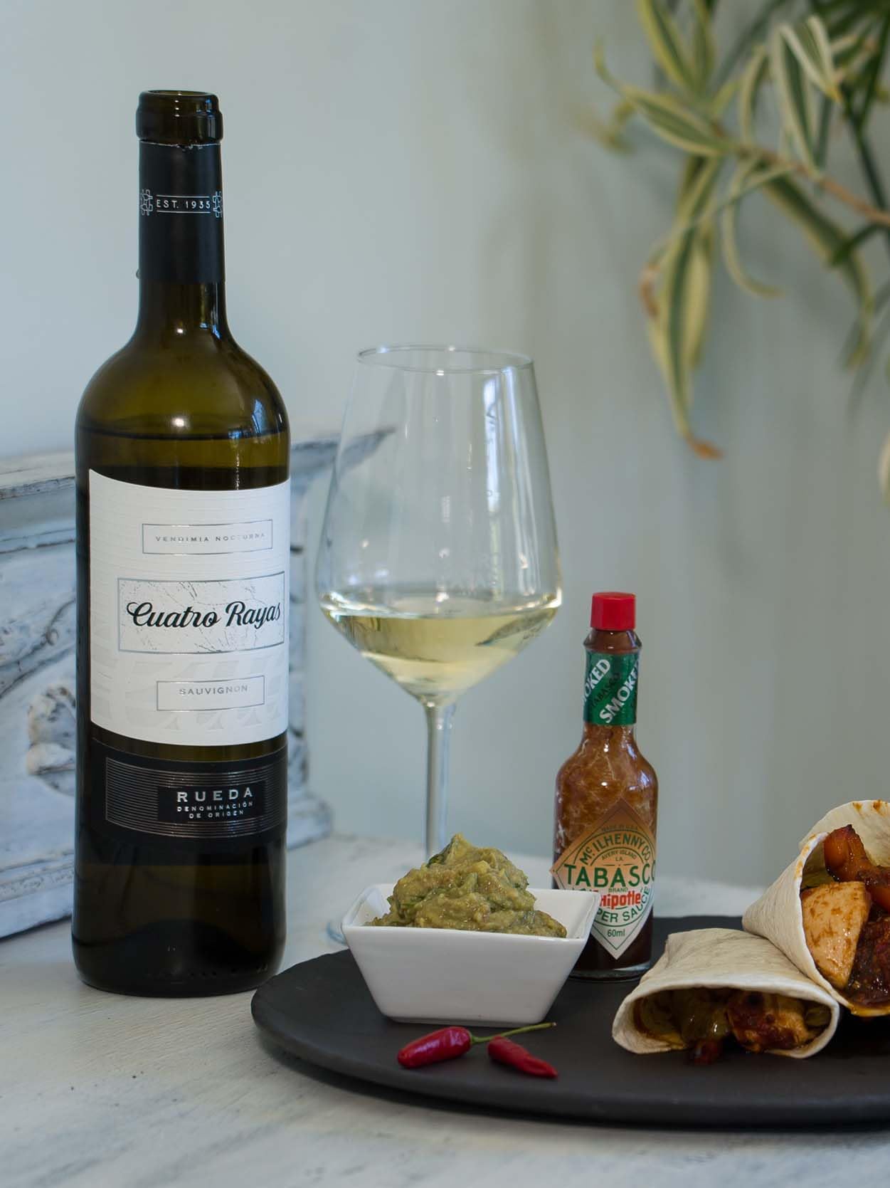 CUATRO RAYAS Sauvignon - Vino Blanco DO Rueda (6 Botellas x 750ml)