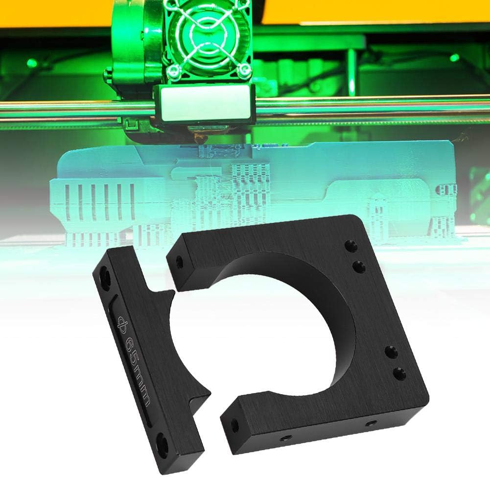 Spindle Motor Holder, CNC Motor Bracket 52/65/71mm Aluminum Shaft Spindle Motor Mount Kit for CNC Router Engraving Machine (65mm)