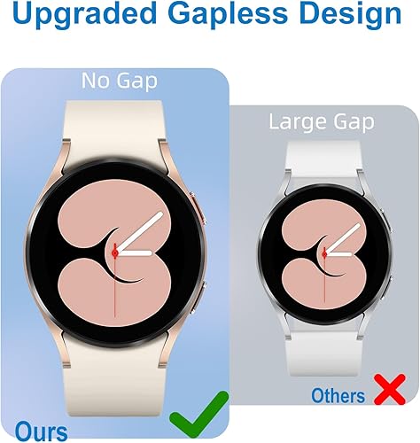 Miniatura 2 de Lerobo Paquete de 5 correas sin huecos compatibles con Galaxy Watch 654Watch 5 Pro BandGalaxy Watch 4, correa deportiva de silicona suave de 0.787