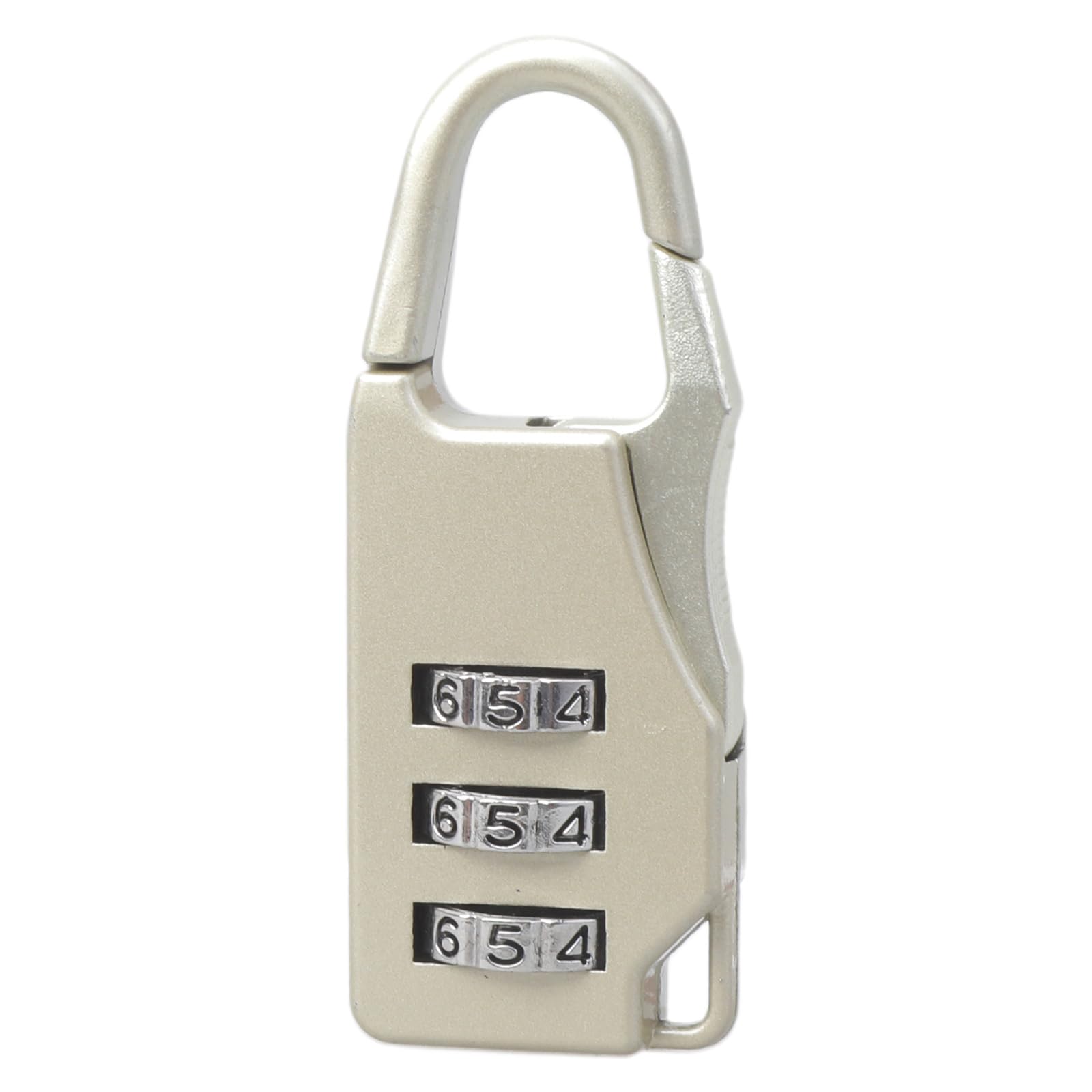 3 Digit Code Number Password Combination Padlock Travel Resettable Security for Suitcases and Bag Travel