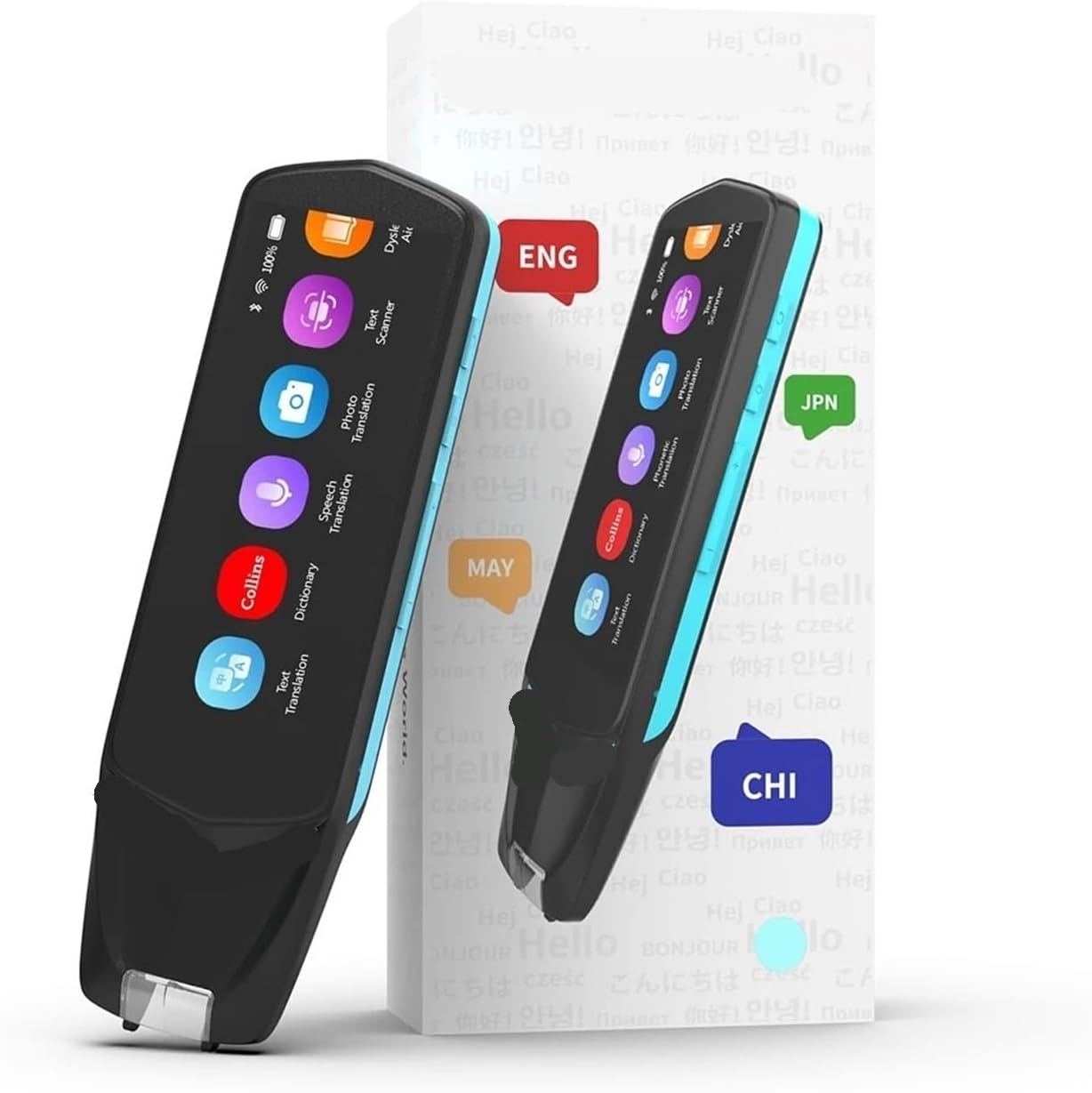 Language Translator Device, Smart Voice Scan Translator...