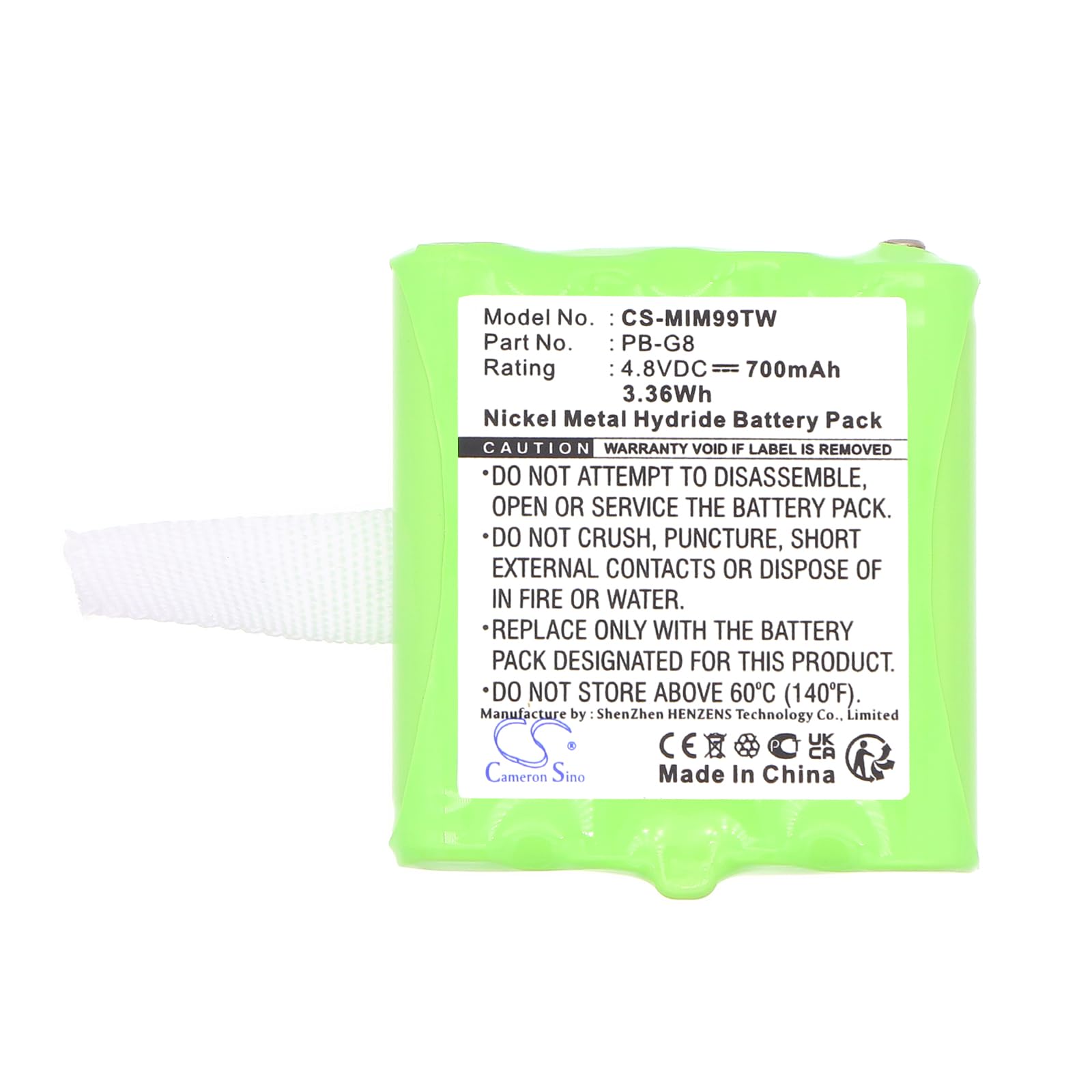 Bateria 700mAh do Alan 441 443 5006 Midland 456R G6 G8 M24 M48 M99 PMR446 Reer 5005 5006 Scopi
