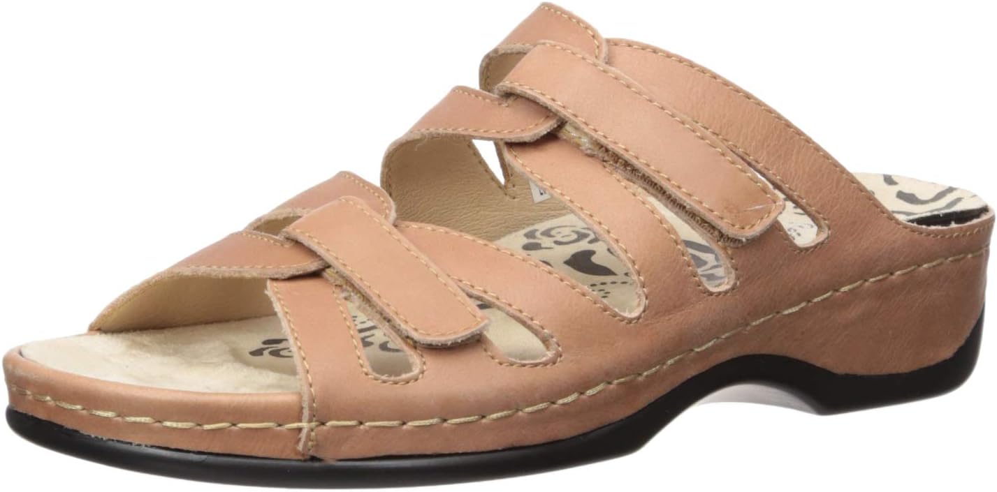 Propet Women's Kylie Sandal, chestnut, 06 2E US