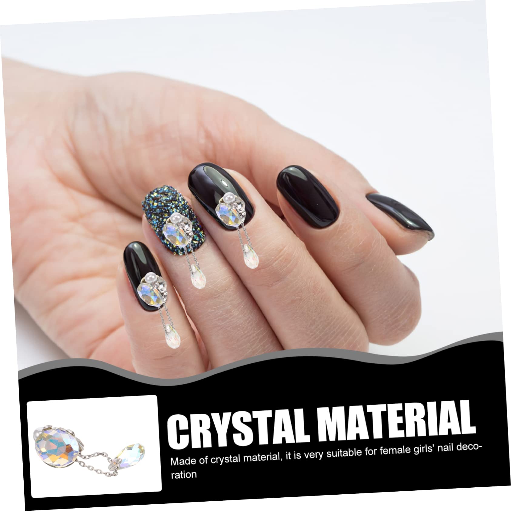 5 Set Ciondoli Per Unghie Charm Per Nail Art Accessori Creativi Per Decorazioni Unghie Per Manicure E Te 5 Pezzi*5
