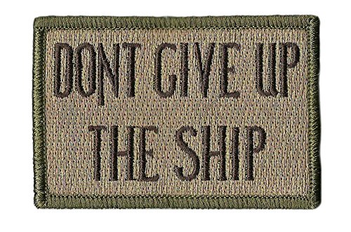 Gadsden and Culpeper Dont Give Up The Ship Flag Patch