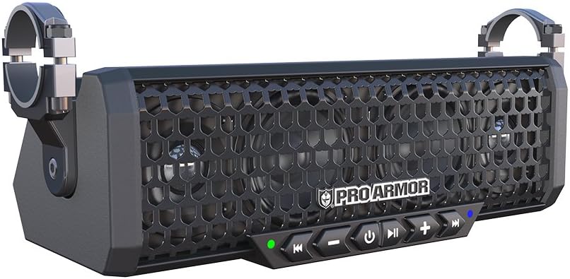Pro Armor-AU51040 4 Speaker Bluetooth Sound Bar System, Black