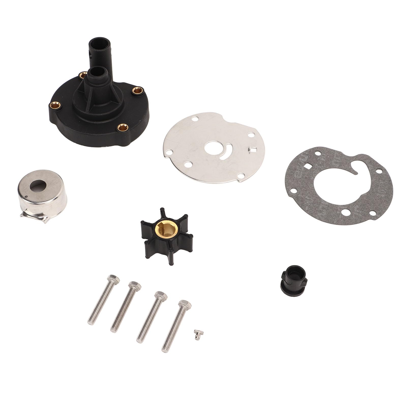 Kit Girante Pompa Acqua Kit di Riparazione Durevole per Motore Fuoribordo 5,5-7, Facile da Installare per gli Appassionati di