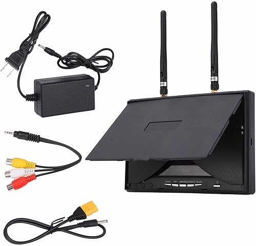 Miniatura 8 de Oumefar 5.8GHz 40 Channels Monitor 7 Inch LCD Screen Receiver Monitor RC Monitor FPV Glasses FPV Camera Video Drone Accessories Parts for FPV Drone