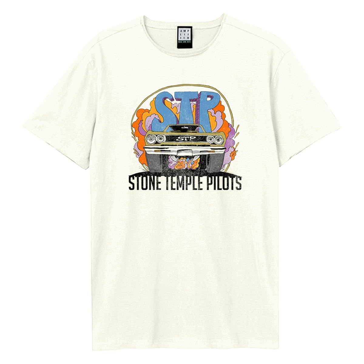 Amplified Unisex dorosły vintage Muscle Car Stone Temple Pilots T-shirt