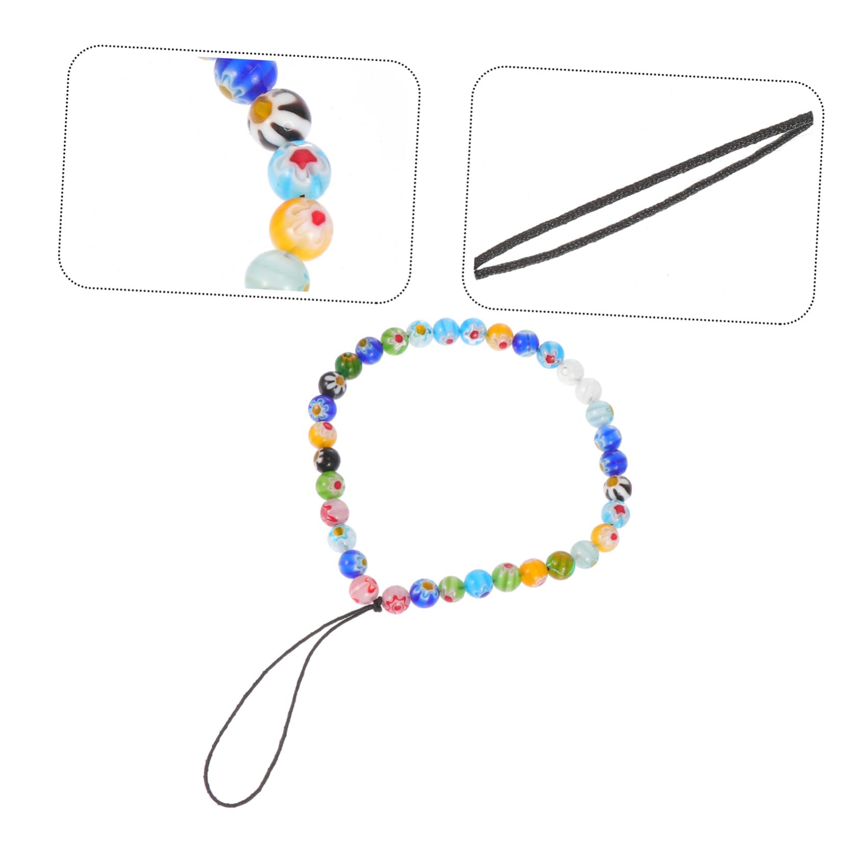 jojofuny 5stücke Handy Lanyard Mit Abnehmbarem Design Multifunktionale Handyschnur Für Smartphone Schlüssel Verstellbares Schmuckstück Zur Vermeidung Von Verlusten Für Täglichen