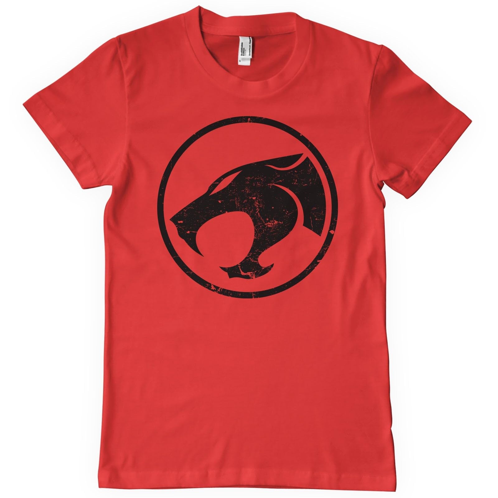 Thundercats Officially Licensed Washed Logo Mens T-Shirt (Red), XX-Large
