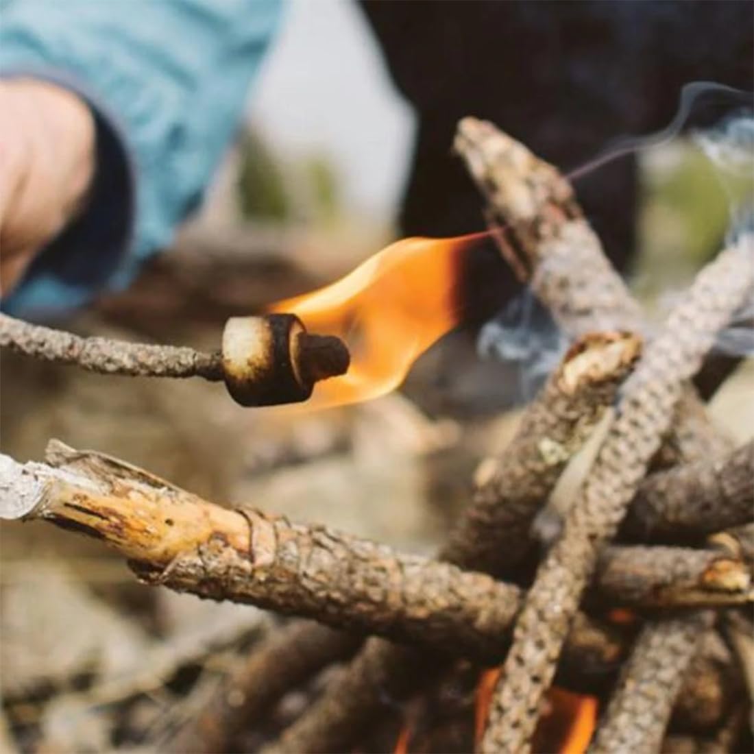 Zippo Pedernal de Supervivencia – Kit Fuego y Encendedor de Emergencia con Rueda de Chispa y Yesca – Alternativa al Ferrocerio para Camping y Bushcraft