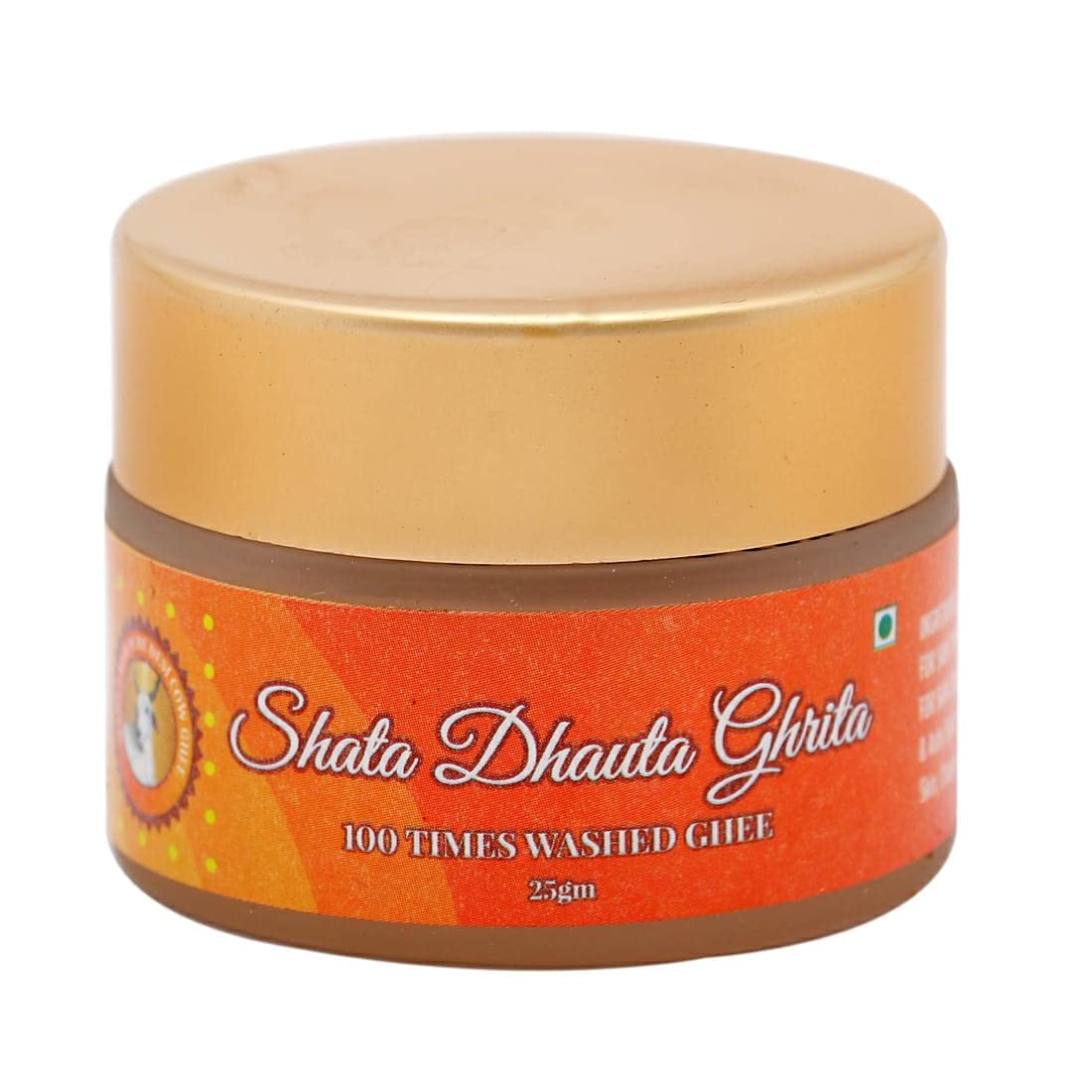 Gavyamart Shata Dhauta Ghrita Natural Desi Ghee Skin Moisturizer 100 Times Washed Ghee Cream